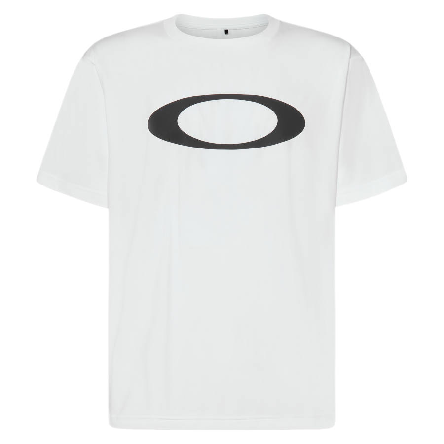 Oakley T Shirts Men's White Crew Neck Moderate Straight Fit