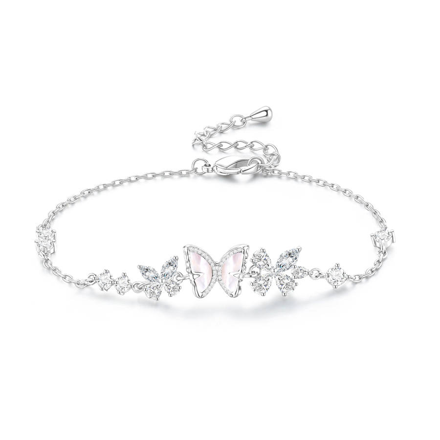 Barbie Synthetic Cubic Zirconia Copper Alloy+Shell Bracelets Women's