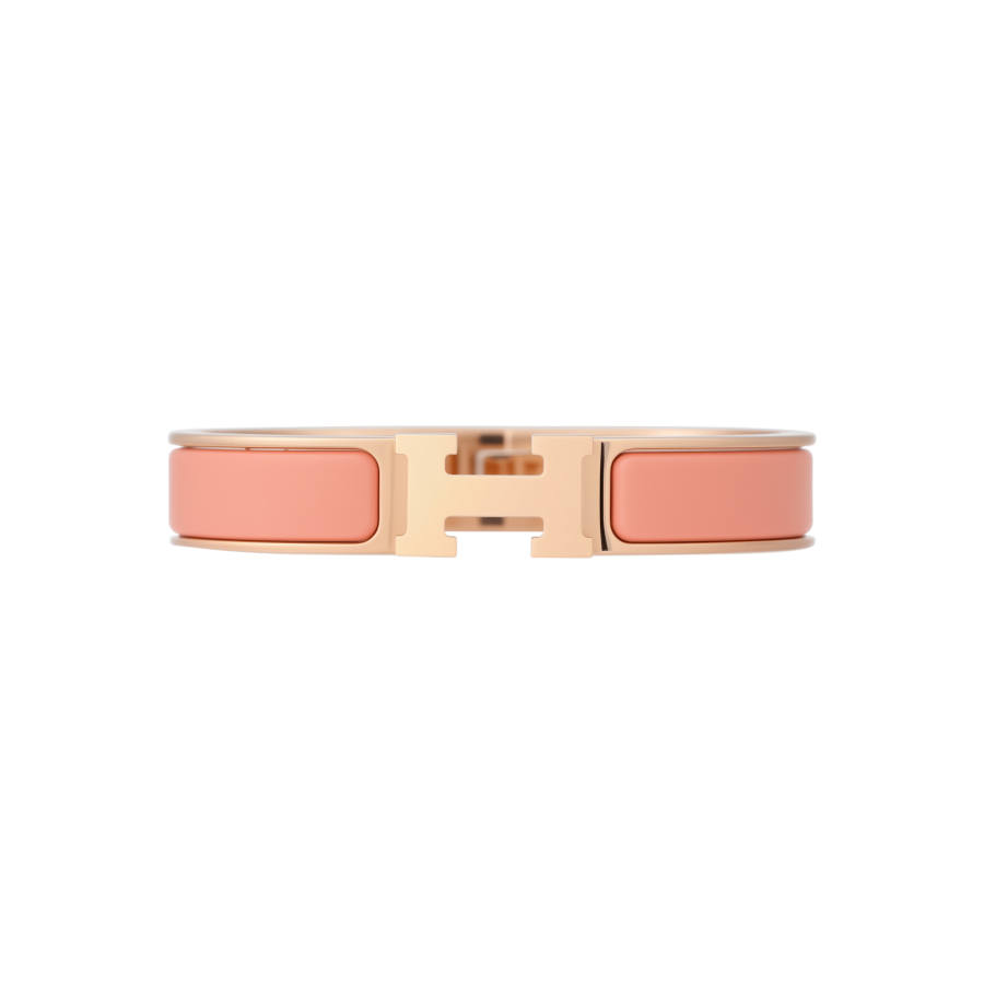HERMES HERMES Clic H Metal Bangles Women's