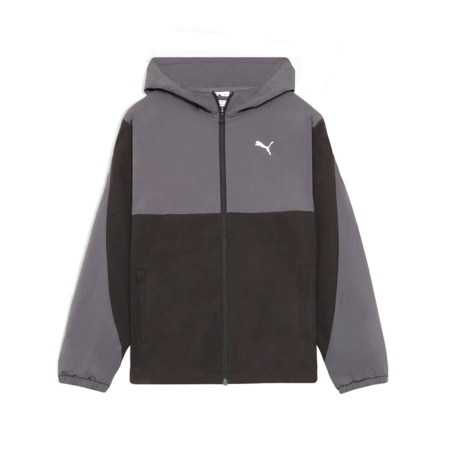 PUMA Jackets Men's Contour Gray Hooded Moderate Other