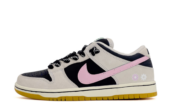 Nike Nike Dunk SB Sweet Affair Low top Skateboard Shoes Unisex Gray Black Pink