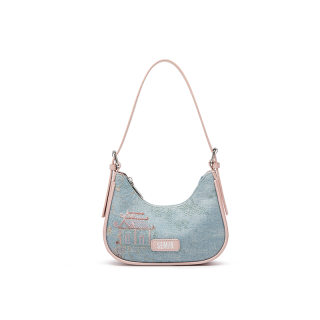 Semir Denim Shoulder Bag Regular Women's Blue