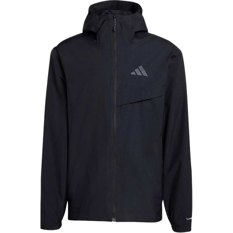 Adidas Adidas Terrex Outdoor Sports Abrasion Resistant, Waterproof, And Windproof Windbreaker Jacket Men's