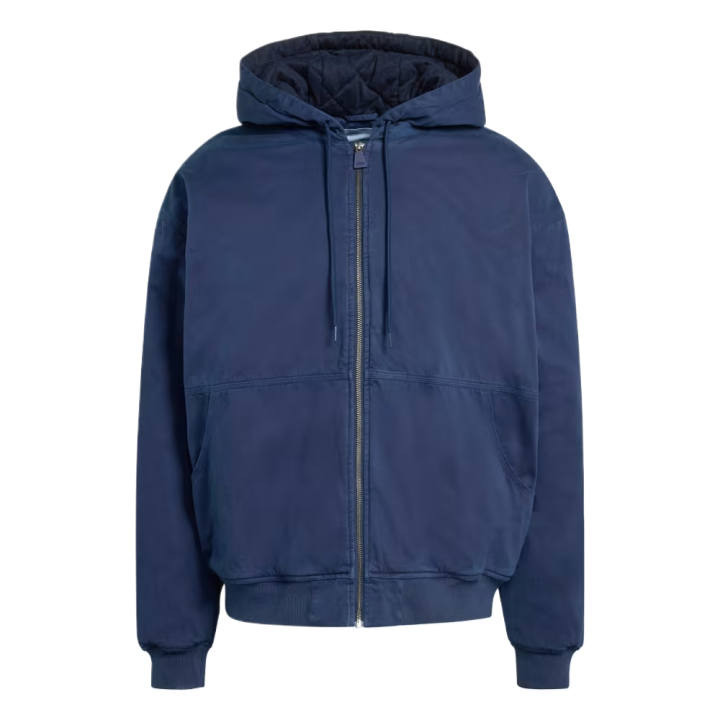 Adidas Adidas Sweatshirts Men's Midnight Indigo Hooded Thickened