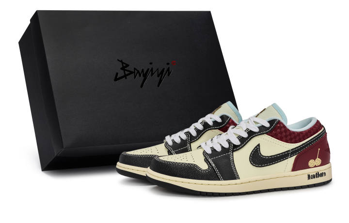 Jordan Jordan Air Jordan 1 811 Manufacturing, Hawthorn Fruit, Special Shoe Box Slip Resistant Abrasion Resistant Low top
