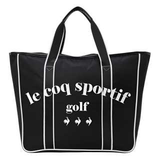 Le Coq Sportif Polyester Tote Bag, Shopping Bag, Handbag Unisex Black & White