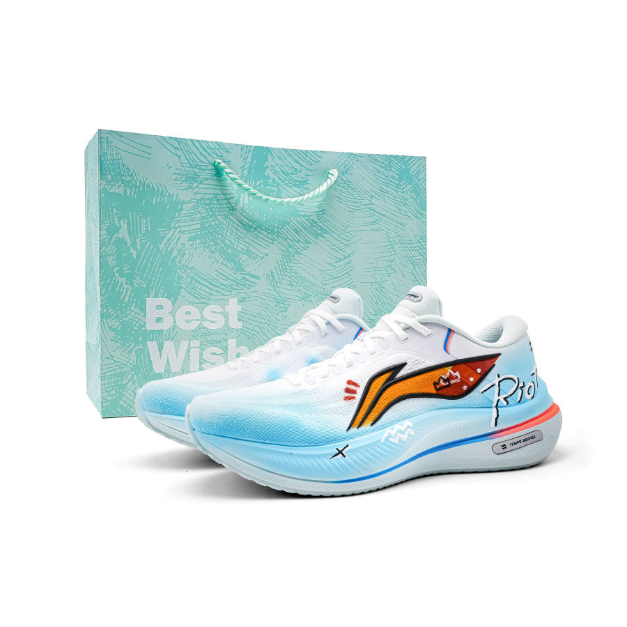 Li-Ning Li Ning Yueying 5 Cushioning Abrasion Resistant Cushioning, Wear Resistant Low top Racing Running Shoes Men's