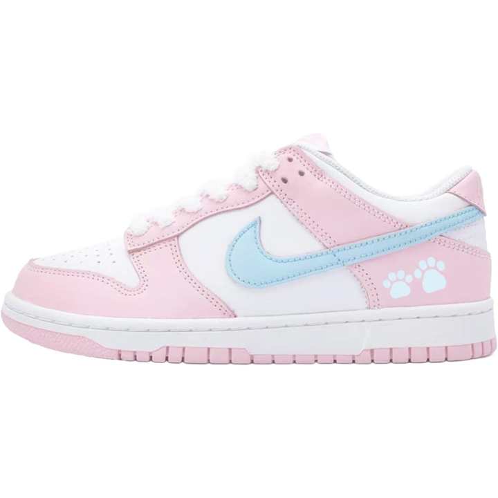 Nike Nike Dunk Peach Jelly, Students Party Leather Cushioning, Wear Resistant Low top Skateboard Shoes Pink Unisex