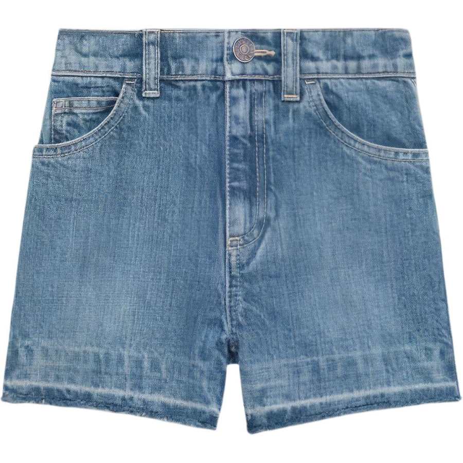 GUCCI SS22 Denim Shorts Kids' Blue