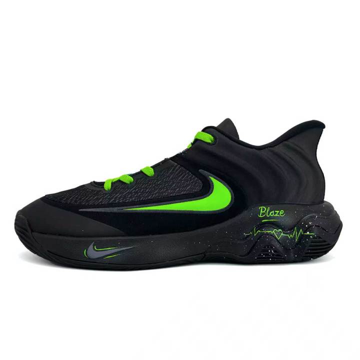 Nike Nike Giannis Immortality 4 Swift Shadow Grip Support Mid top Basketball Shoes Men's Black Green
