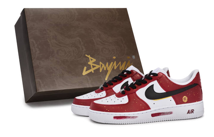 Nike Nike Air Force 1 811 Manufacturing, Not Regret The Years, Special Shoe Box Low top Skateboard Shoes Women's