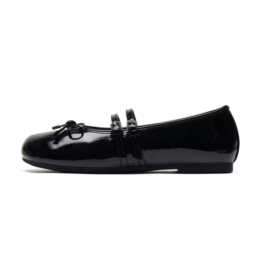 Rockfish Weatherwear Pu Flat Mary Jane Shoes Women's