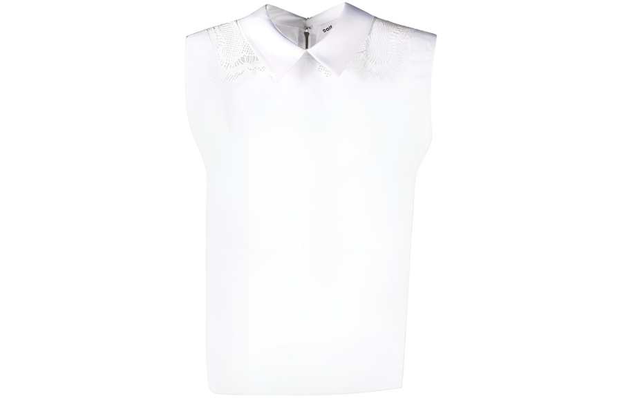 Self-portrait Self Portrait Shirts Women's White Lapel Moderate Other