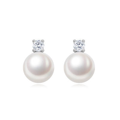 CLORIS YING Freshwater Pearl Earrings Hoop Earrings Necklace Clothing Sets Women's