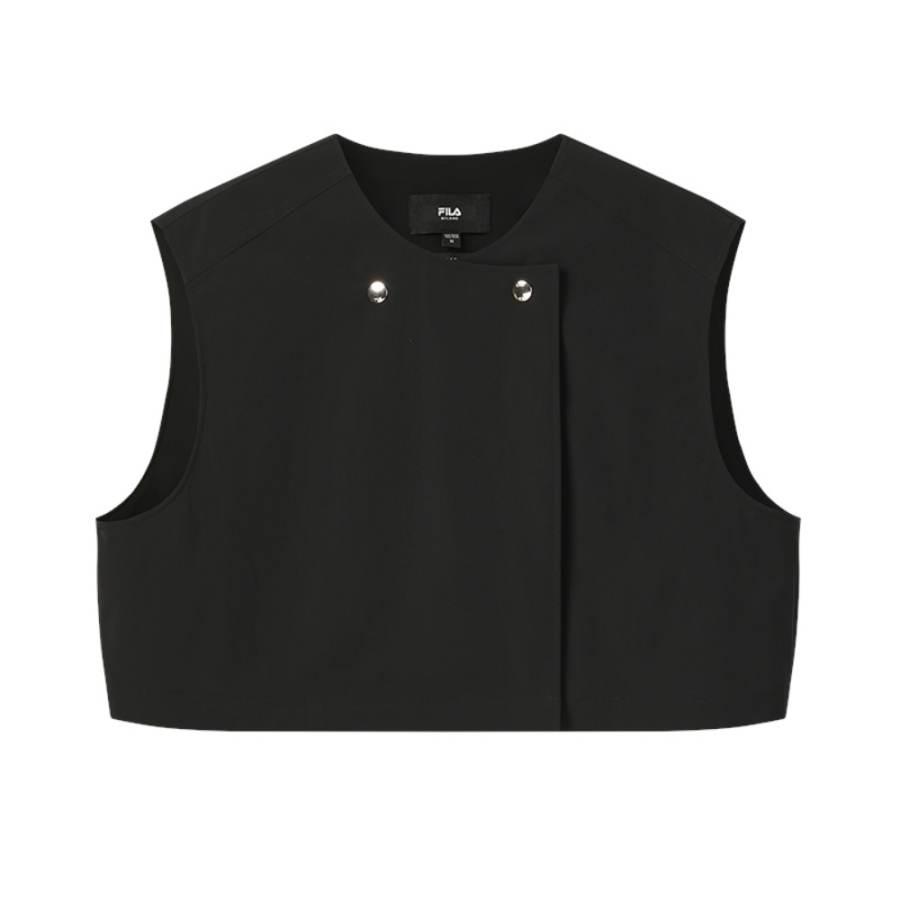 FILA MILANO Woven Vest Women's Black