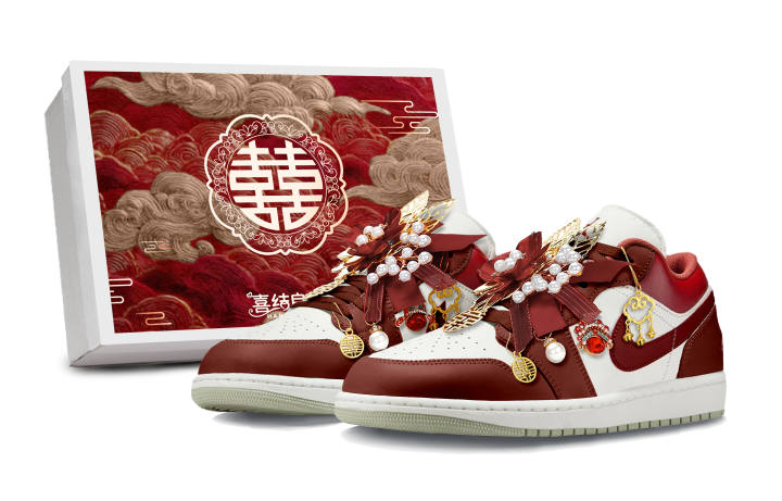 Jordan Jordan Air Jordan 1 Perfect Match, No Question, Box Included Leather Slip Resistant Abrasion Resistant Low top