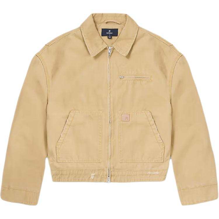 REPRESENT Represent pocket zip cotton jacket