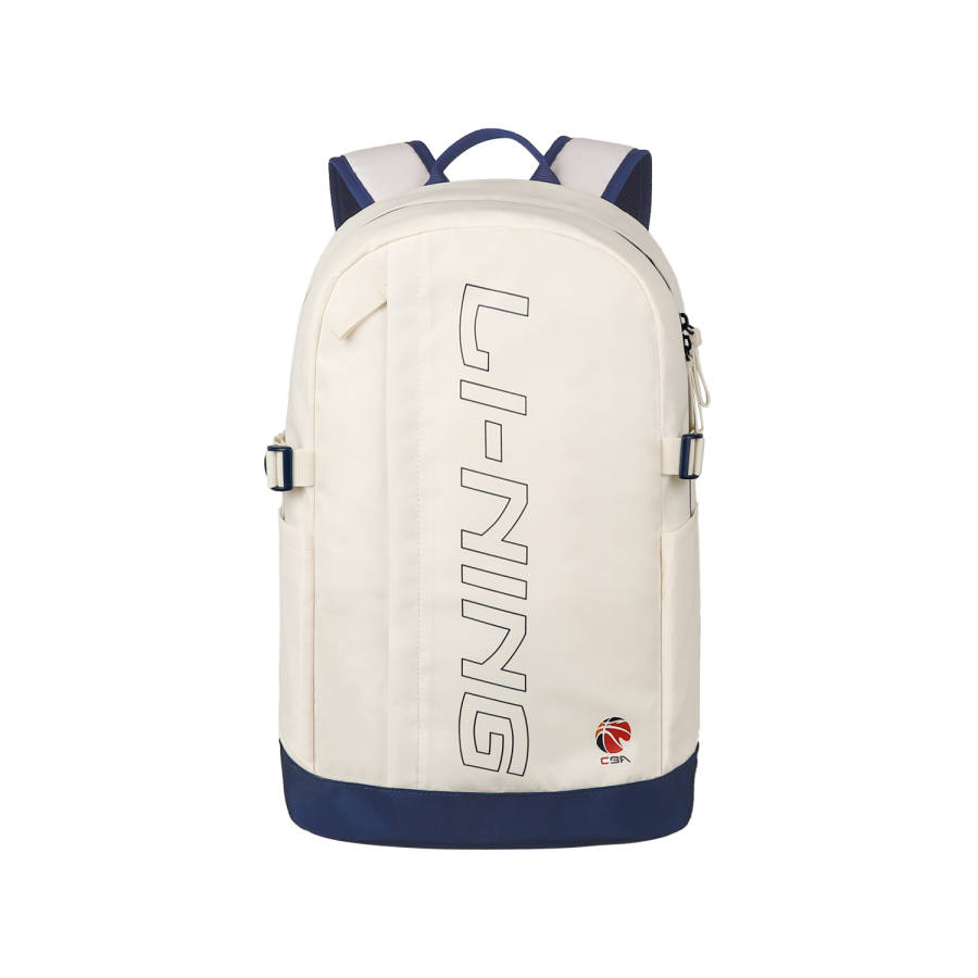 Li-Ning Li Ning Polyester Backpack Regular Unisex White Blue