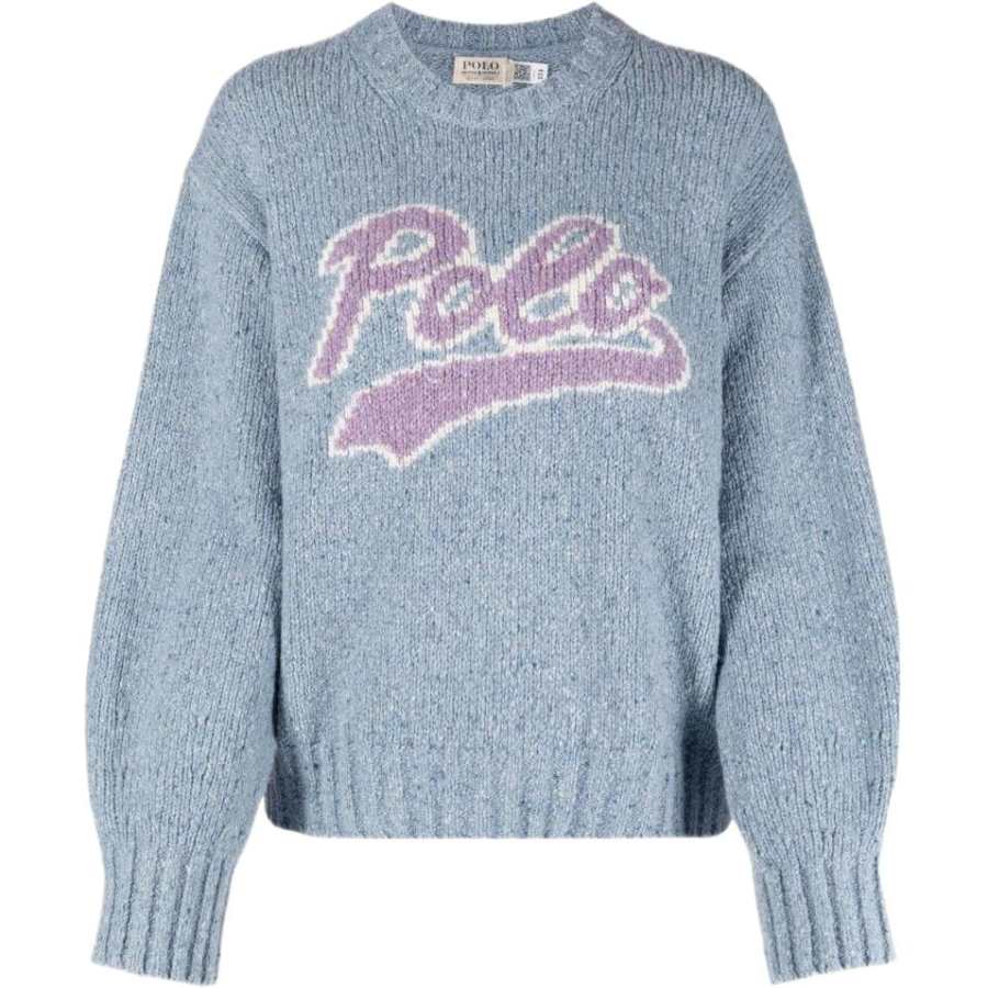 Polo Ralph Lauren SS22 Sweater Women's Blue Gray