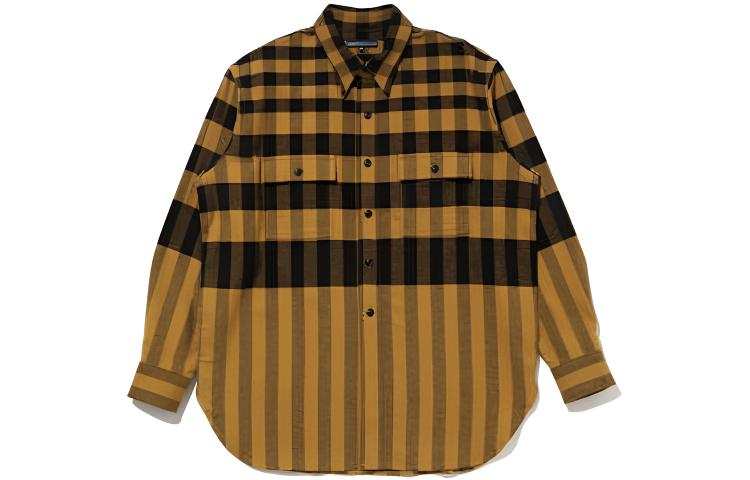 Levis Levis Shirts Men's Black & Yellow Lapel Moderate Shirt