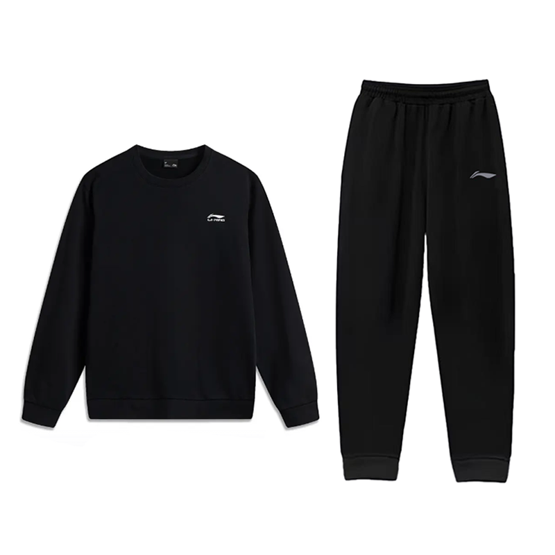 Li-Ning Li Ning Casual Sportswear Unisex Black+Black