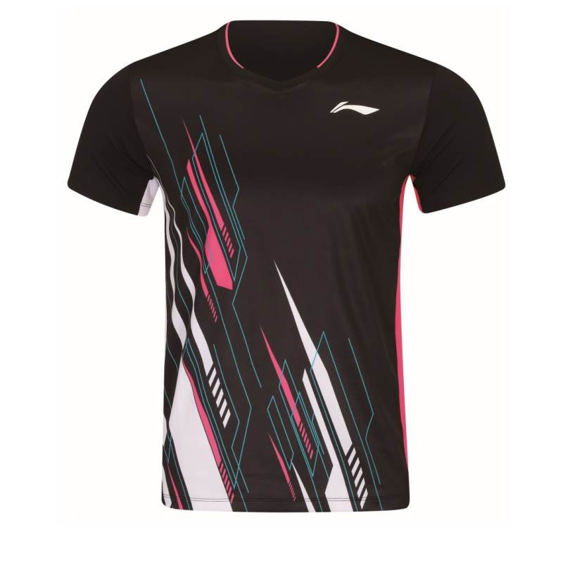 Li-Ning Li Ning Badminton Collection Badminton Jersey Unisex Black