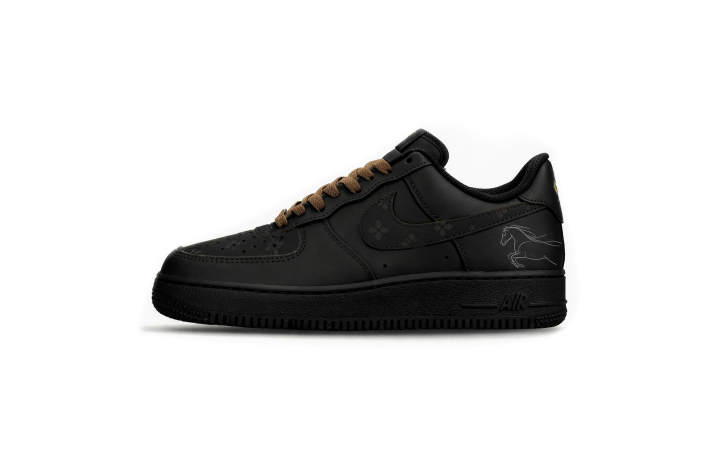 Nike Nike Air Force 1 The Wizard Of Oz Leather Abrasion Resistant Slip Resistant Abrasion Resistant Slip Resistant Low top