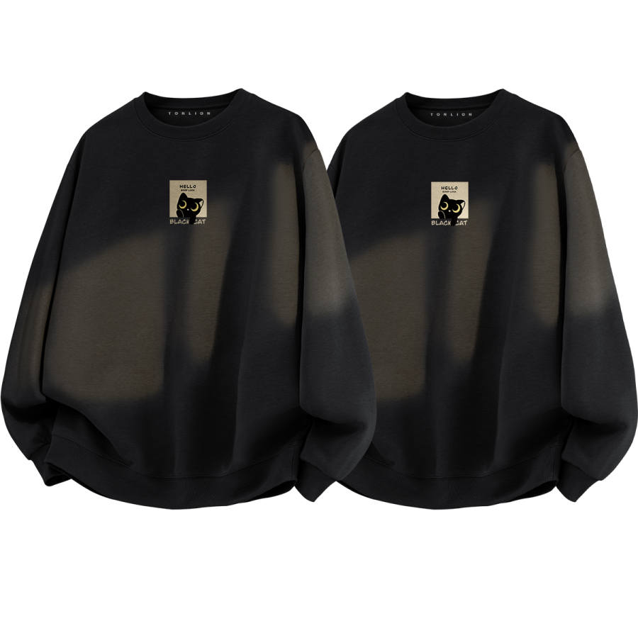 Tonlion Couple Sets Unisex Crew Neck Moderate Other