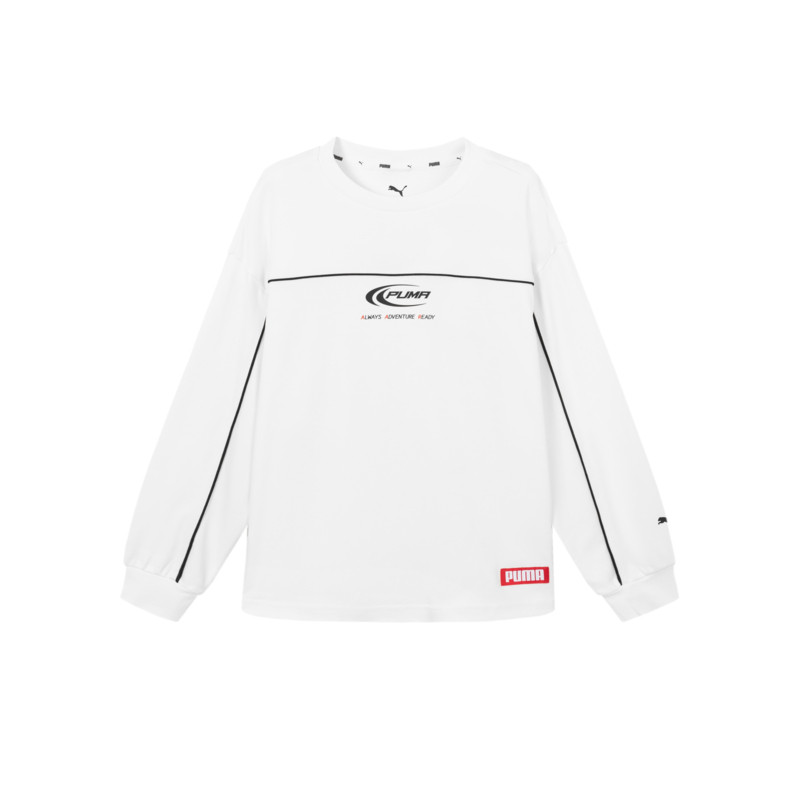 PUMA Kids T Shirts Crew Neck Moderate