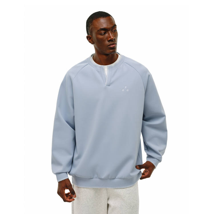 FPA Sweatshirts Unisex Henry Collar Moderate Regular