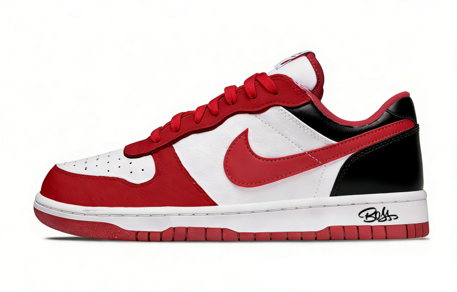 Nike Nike Big Horse Year Spring Festival Genuine Leather Abrasion Resistant Breathable Low top Skateboard Shoes Men's