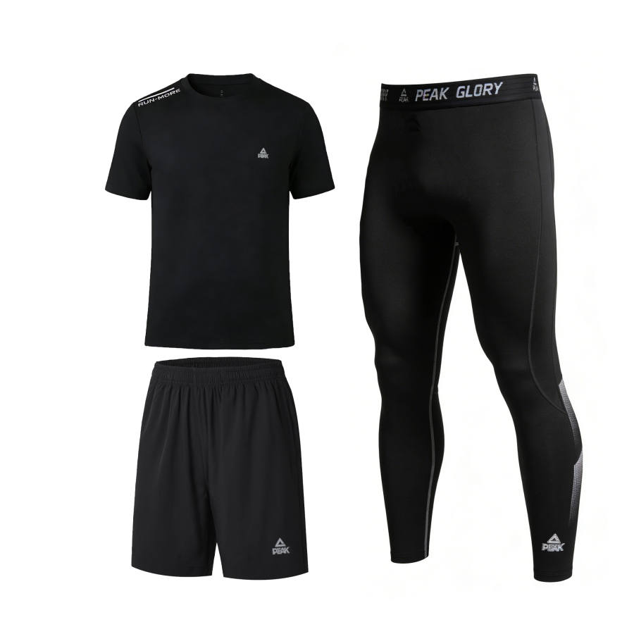 PEAK PEAK Casual Sportswear Men's Three Piece Set