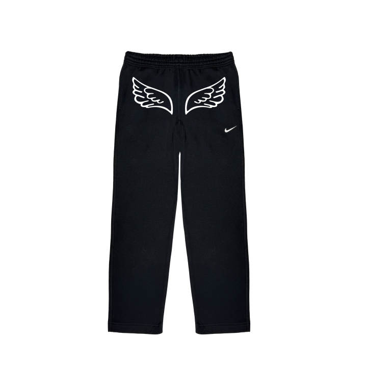Nike Nike Knitted Sweatpants Unisex Black Thickened Straight Fit Pants