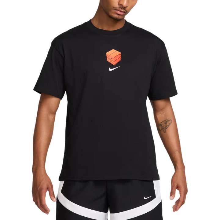 Nike Nike Max90 T Shirts Men's Black Crew Neck Moderate