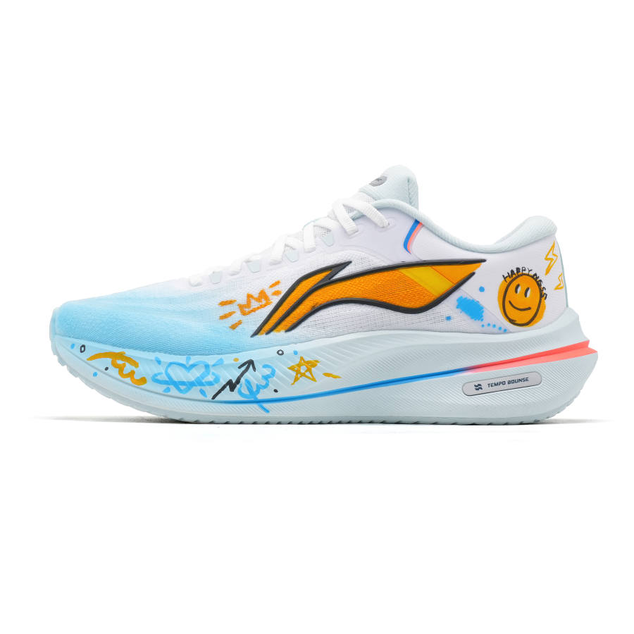 Li-Ning Li Ning Yueying 5 Cushioning Abrasion Resistant Low top Racing Running Shoes Men's