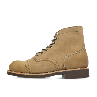 ROCKEY BAND Short Combat Boots Men's Sandy Brown
