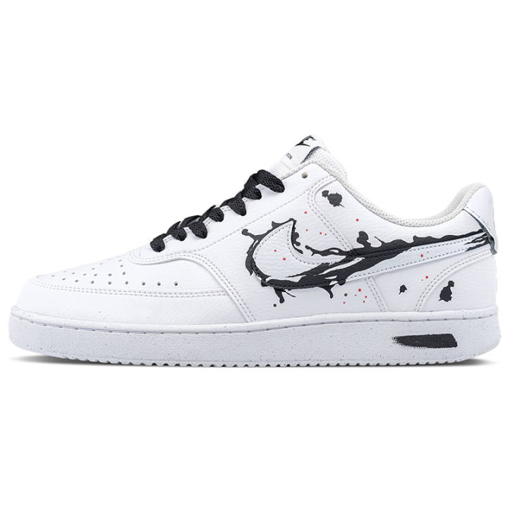 Nike Nike Court Vision 1 Skateboard Shoes Men's Low Top White