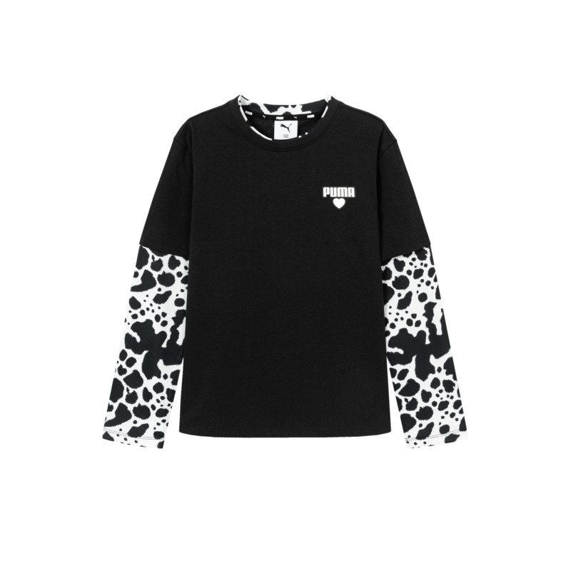 PUMA Kids T Shirts Crew Neck Moderate