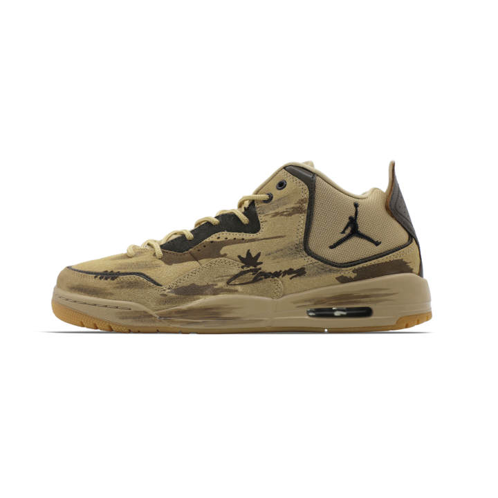 Jordan Jordan Courtside 23 Dune Camouflage Slip Resistant Abrasion Resistant Slip Resistant Abrasion Resistant Mid top