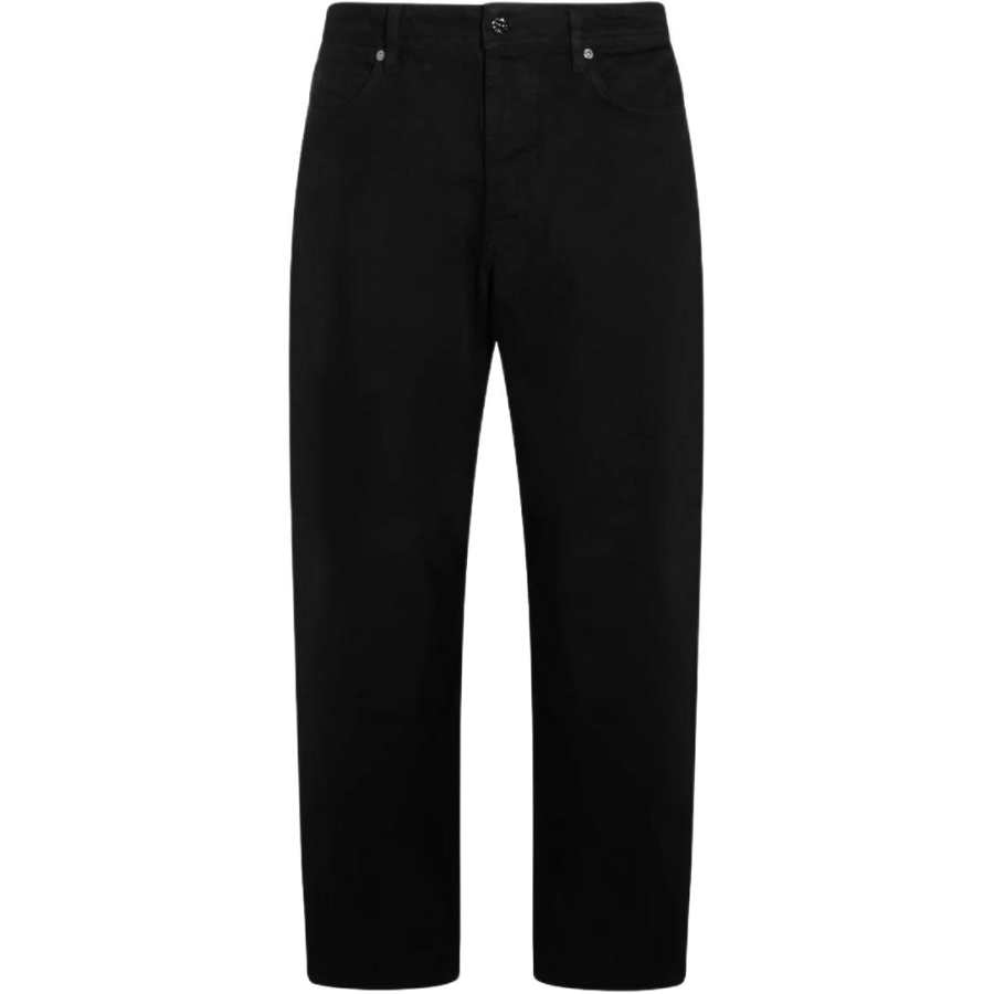 Stone Island Logo Patch Straight-Leg Pants