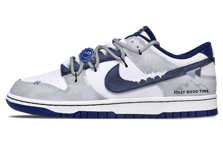 Nike Nike Dunk Mist Island Blues MONE Manufacturing Cushioning Abrasion Resistant Lightweight