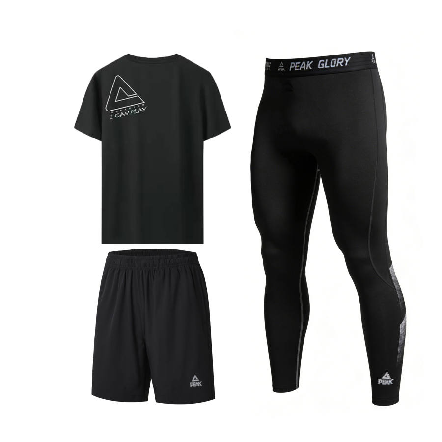 PEAK PEAK Casual Sportswear Men's Three Piece Set