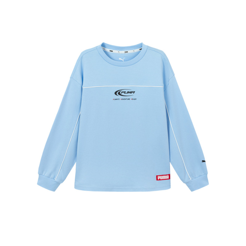 PUMA Kids T Shirts Crew Neck Moderate