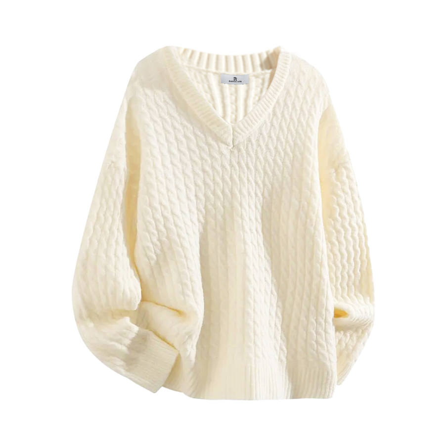 PAL ONGACO Sweaters Unisex Lapel Moderate Mock Two Piece