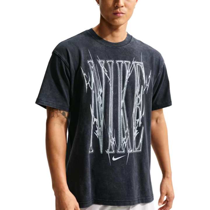 Nike Nike Max90 T Shirts Men's Black Crew Neck Moderate