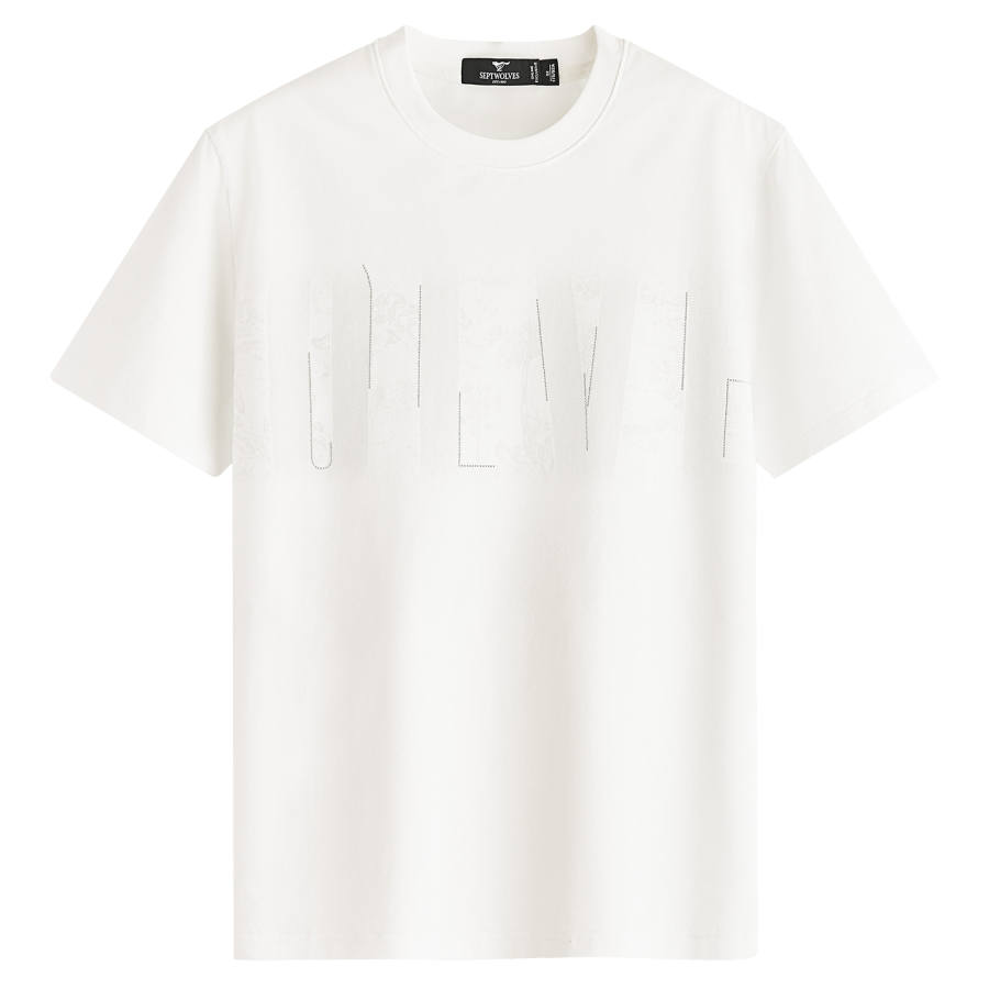 SEPTWOLVES SEPTWOLVES T Shirts Men's Crew Neck
