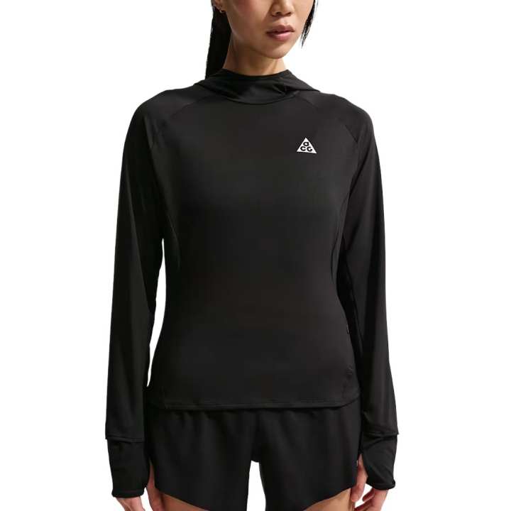 Nike Nike Nike Nike Women's UV-Resistant Hooded Trail Running Mid-Layer Top