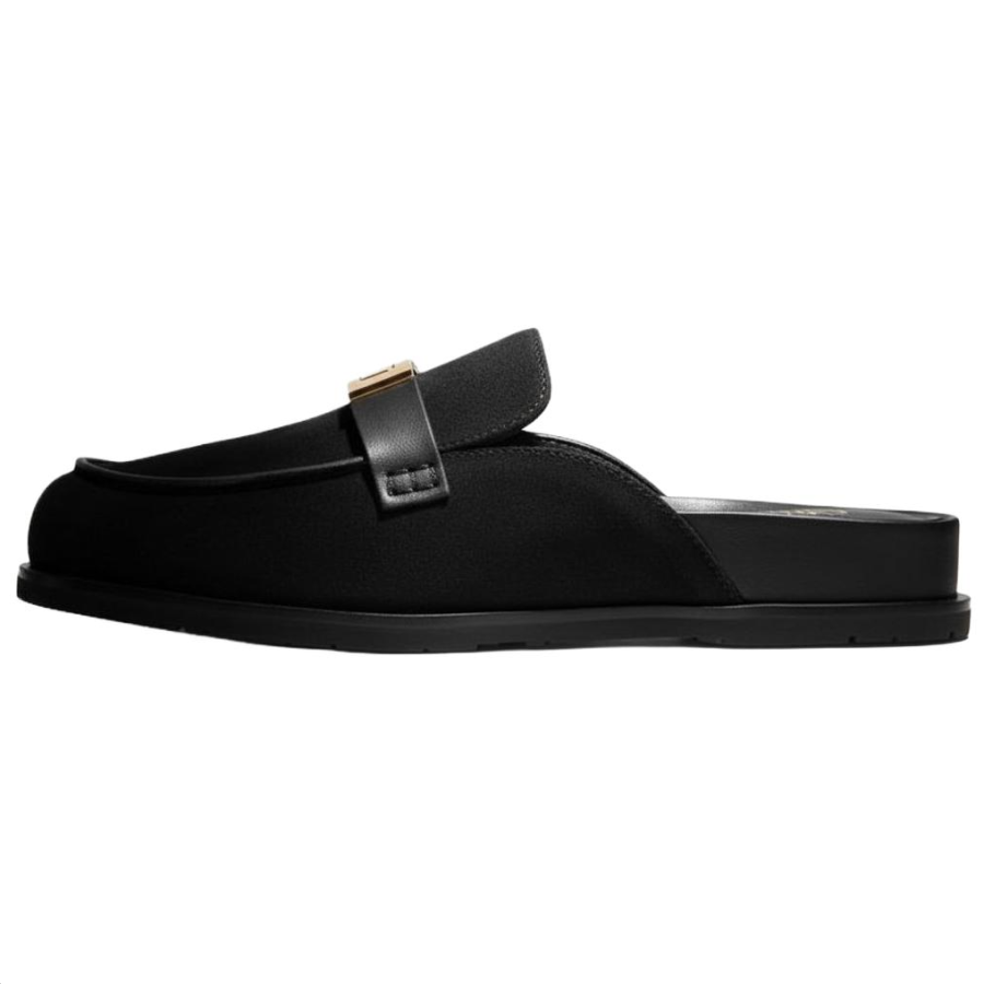 TORY BURCH TORY BURCH No Special Function Closed Toe Slippers Women's Black
