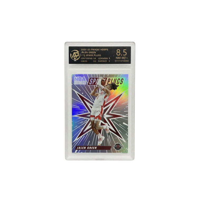 PANINI Hoops Jalen Green, Stars Silver Fold, Rare Collectible Graded Cards 1 Pc