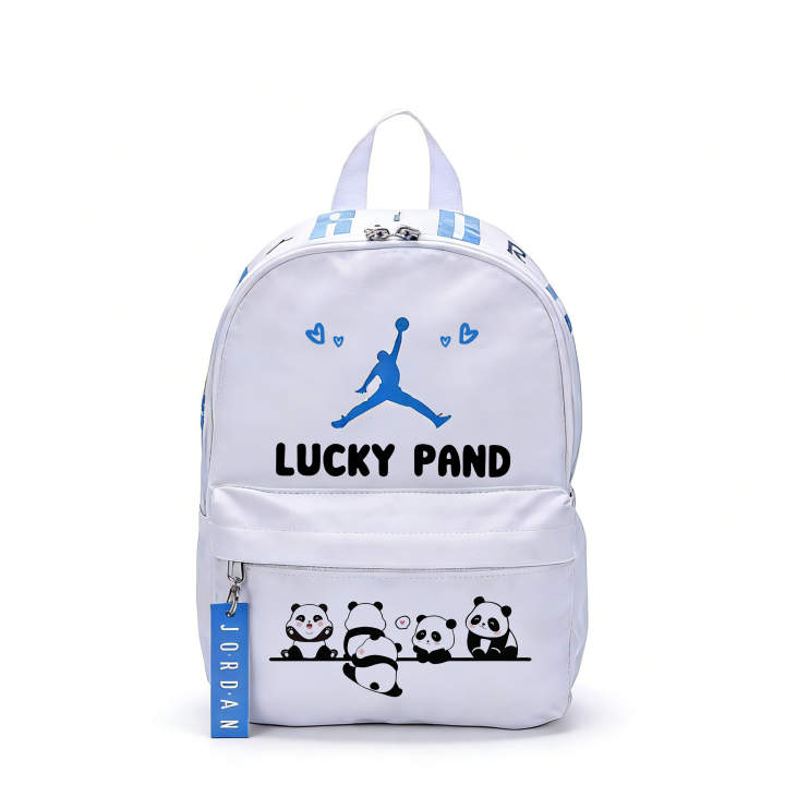 Jordan Jordan Polyester Soft And Adorable Bear Backpack Small Unisex Light Denim Blue